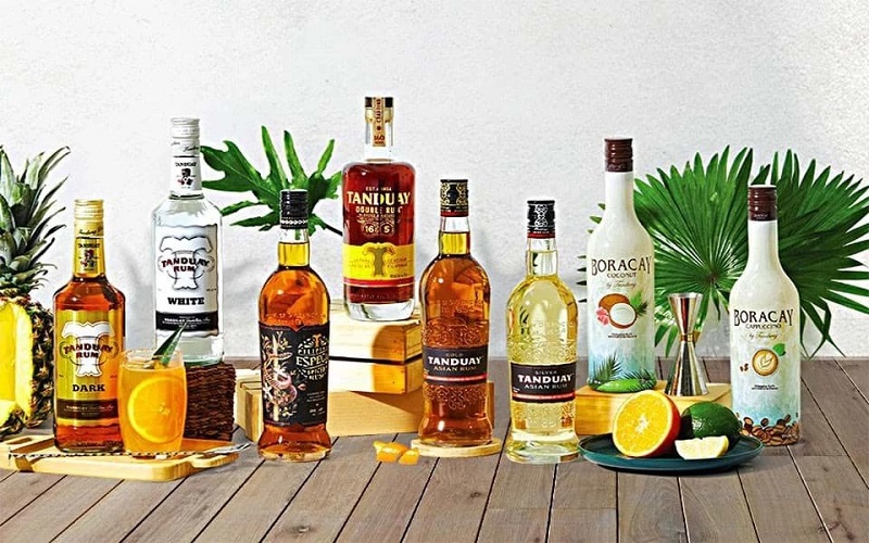 tên các loại rượu Rum