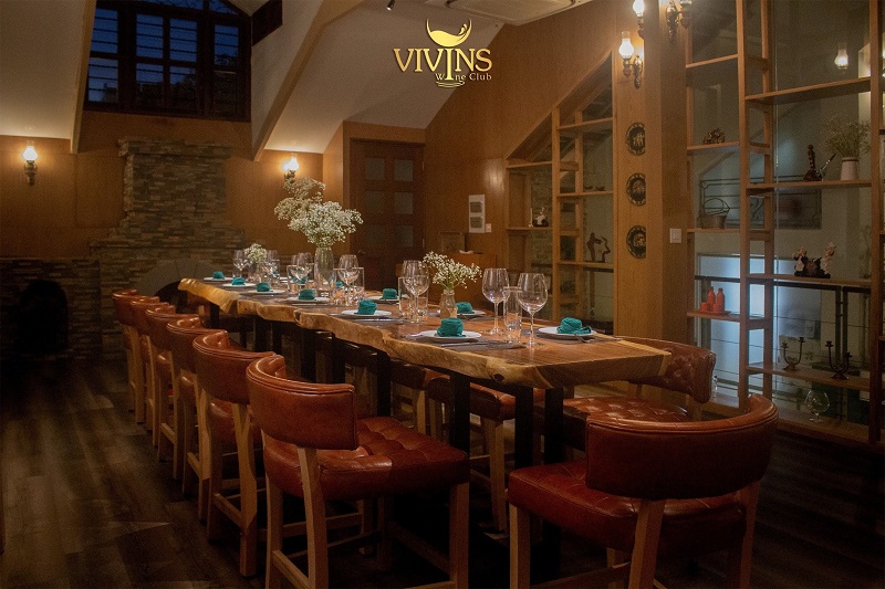 Quán rượu vang TPHCM Vivins Wine Club