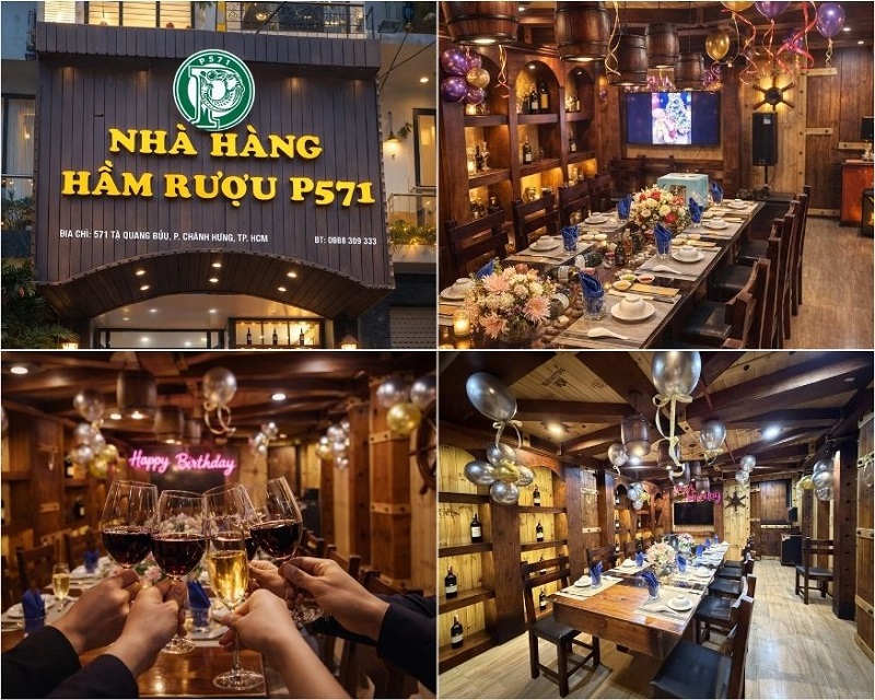 Nhà hàng Hầm Rượu P571