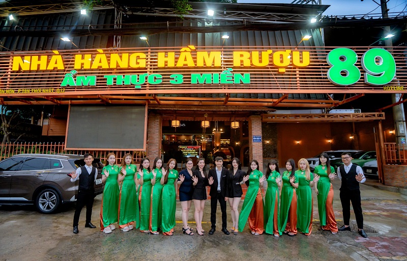 Nhà hàng hầm rượu 89 tại TPHCM