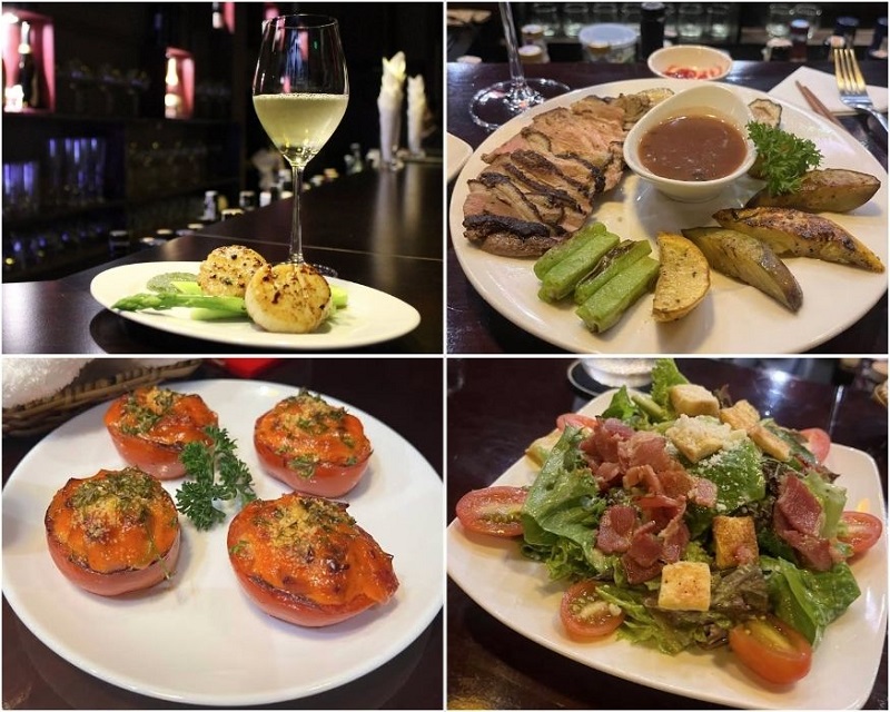 Ẩm thực tại quán rượu vang K-Wine Bar