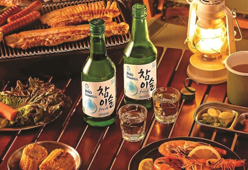 tránh bị say khi uống Soju