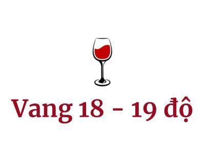 Logo Rượu Vang 18 Độ 19 độ