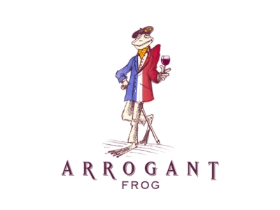 logo Rượu Vang Arrogant Frog