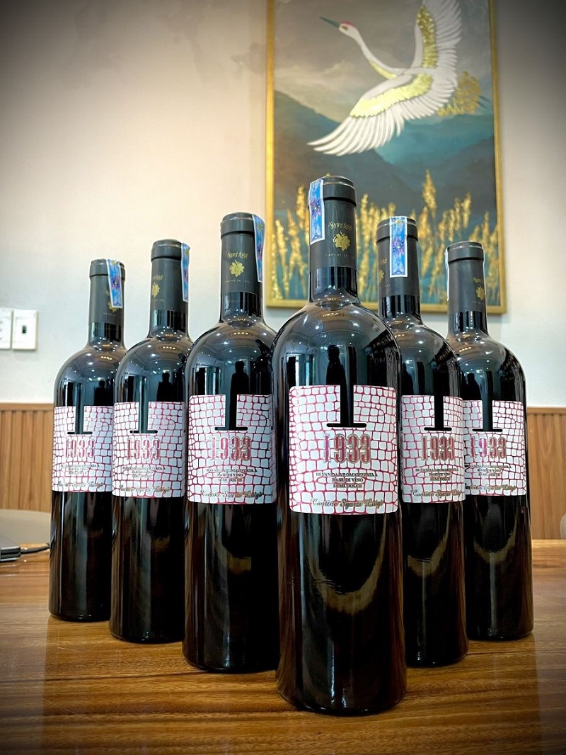 rượu vang giá rẻ dưới 100k 1933 Negroamaro Sangiovese