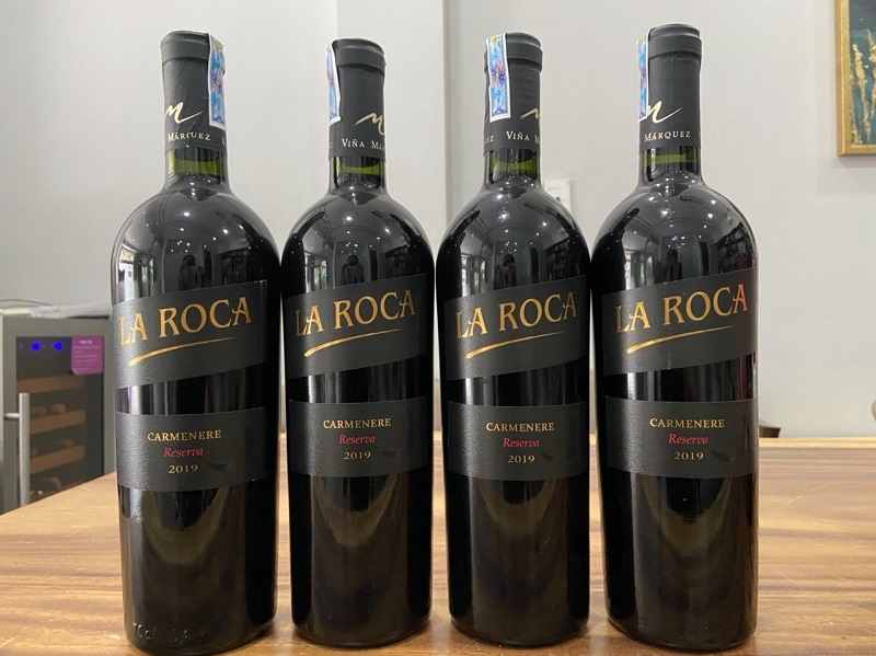 rượu vang giá rẻ dưới 100k La Roca Reserva Carmenere 