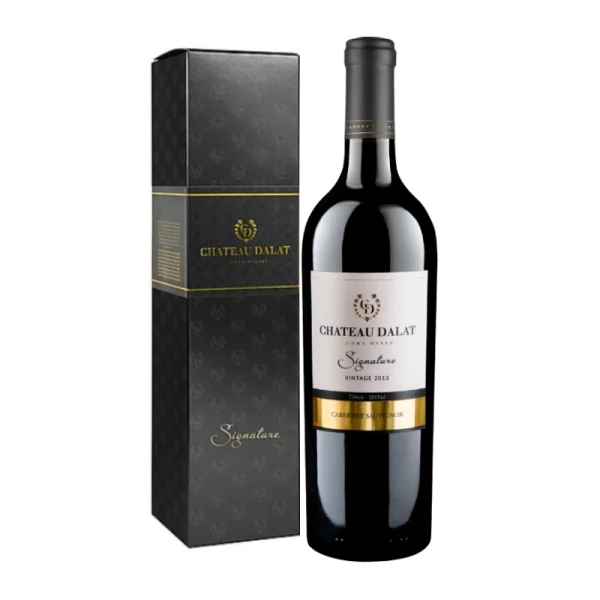 Hộp Quà Rượu Vang Chateau Dalat Signature Shiraz