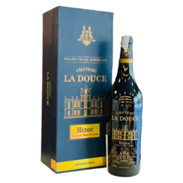 Hộp quà Rượu Vang Chateau La Douce Medoc