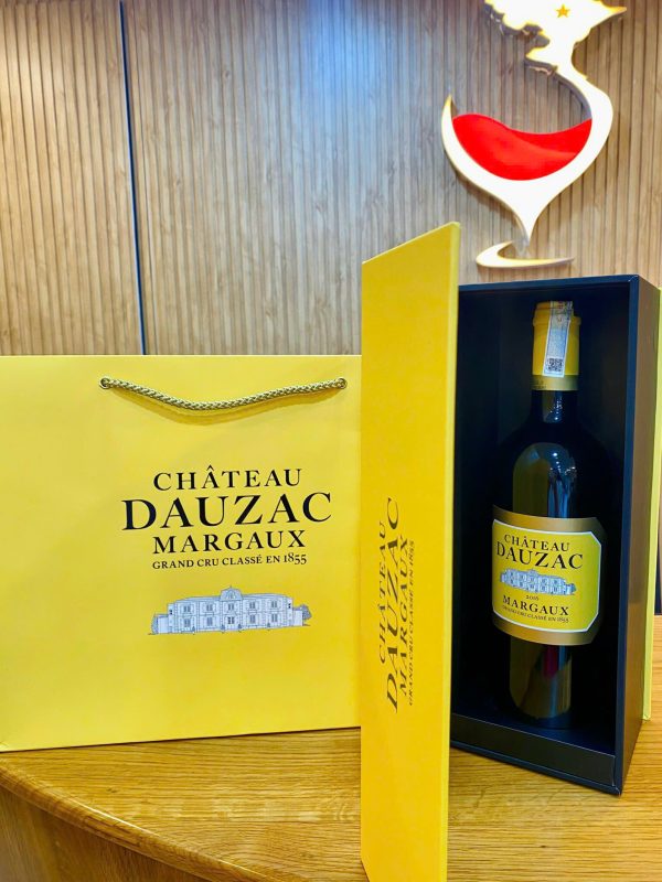 Hộp Quà Rượu Vang Pháp Chateau Dauzac Margaux