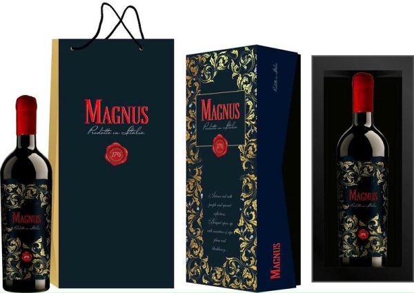 Hộp Quà Rượu Vang Magnus 17%