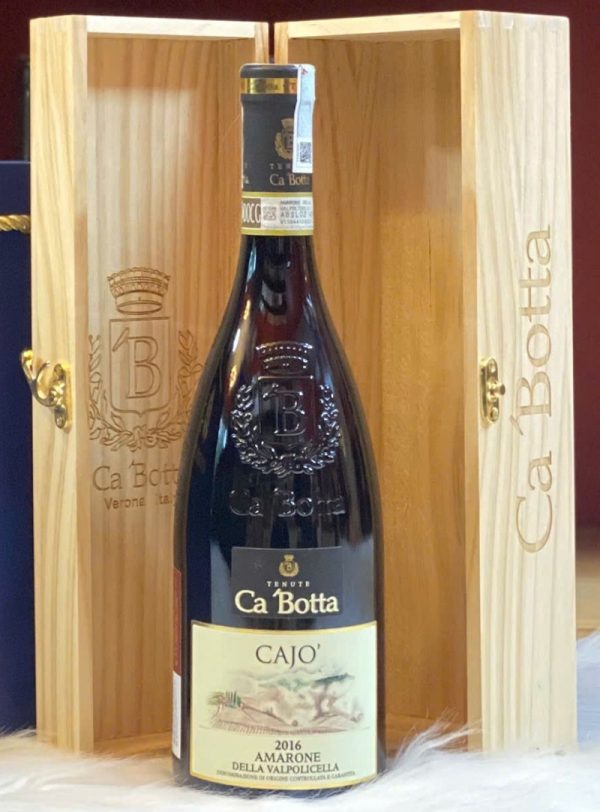 Hộp Quà Rượu Vang Cajo’ Amarone Della Valpolicella