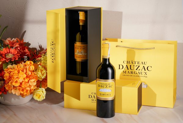 Hộp Quà Rượu Vang Pháp Chateau Dauzac Margaux