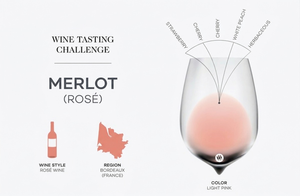 Nho vang hồng Merlot