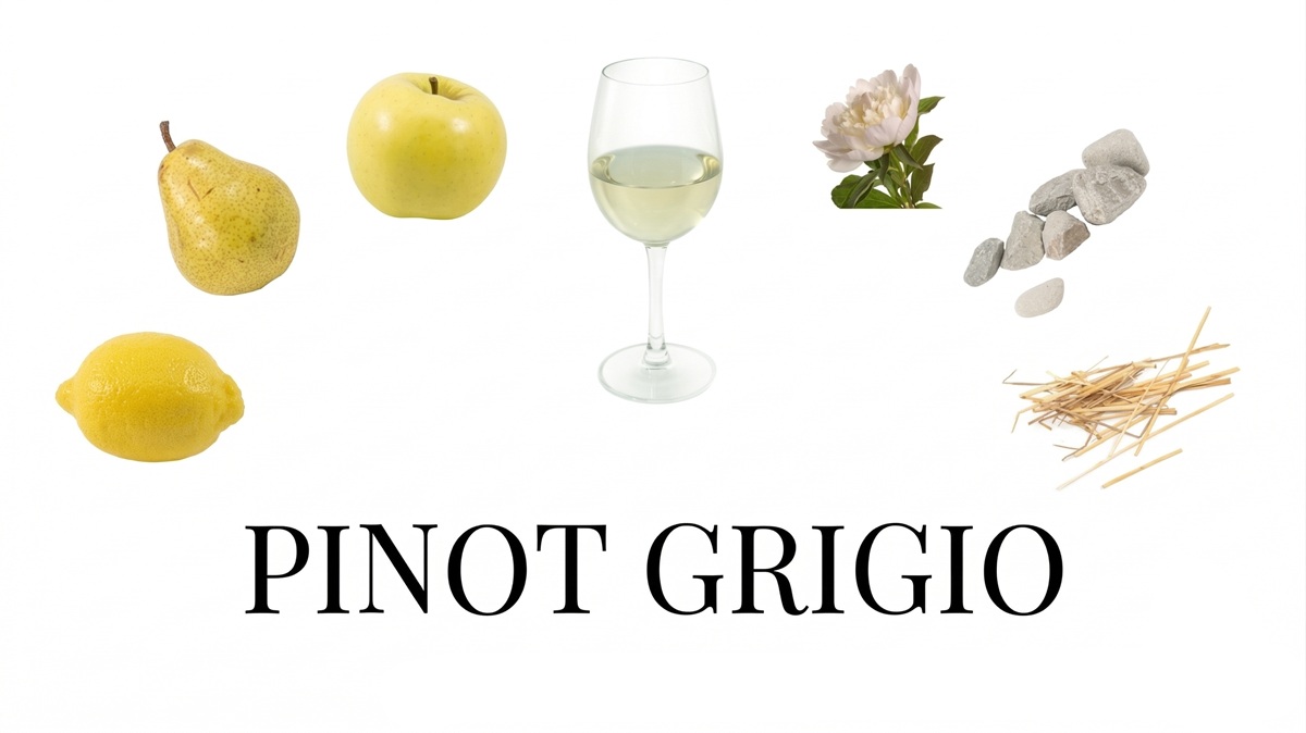 Nho Pinot Grigio của Ý