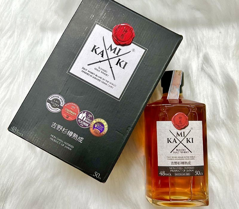 thương hiệu whisky nhật kamiki ngon