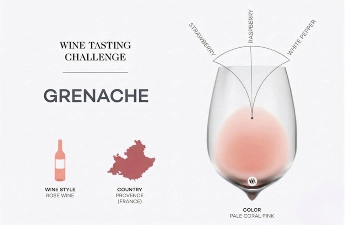 Nho vang hồng Grenache
