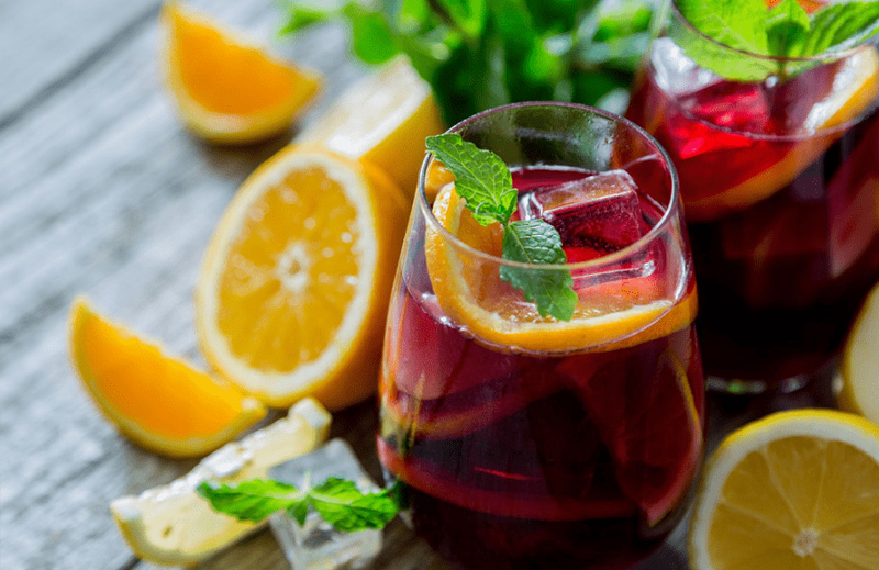 rượu vang hoa quả Sangria