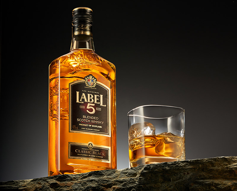 Label 5 là các loại rượu Whisky Scotland