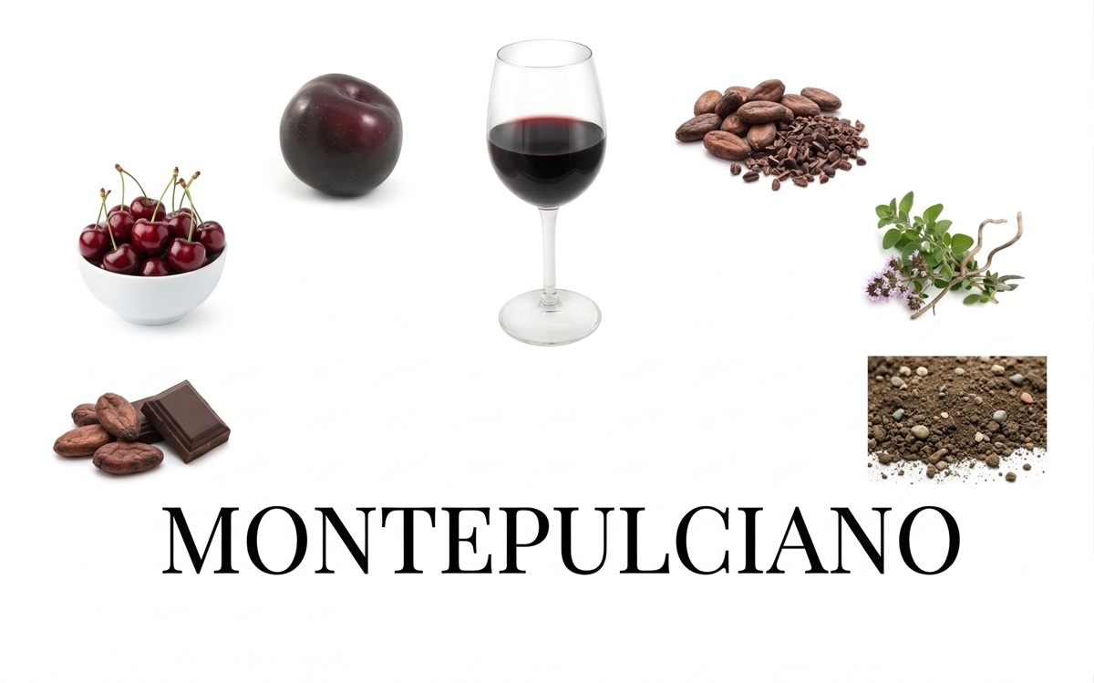 Nho Montepulciano của Ý