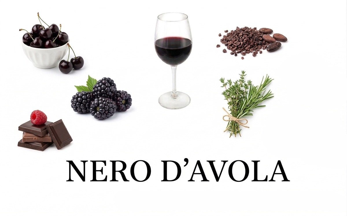 Nho Nero d’Avola của Ý