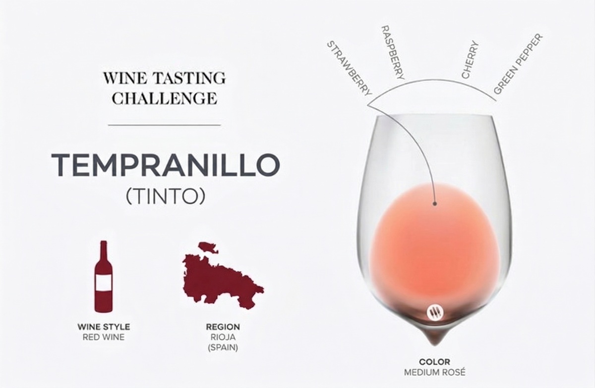 Nho vang hồng Tempranillo