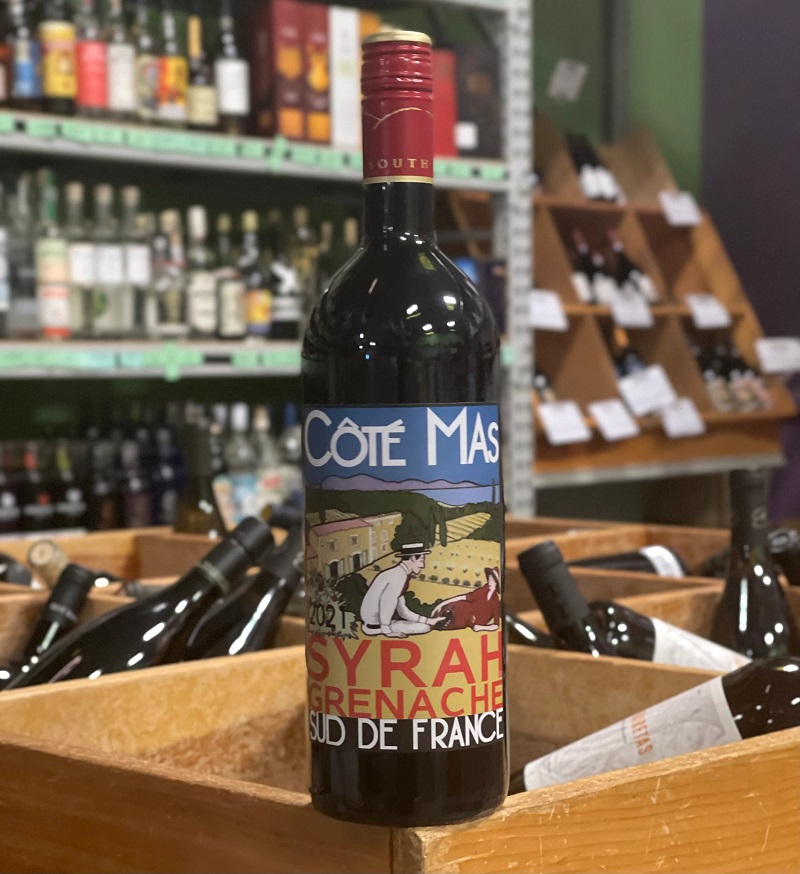 Cote Mas Syrah Grenache thuộc các loại rượu vang pháp ngon