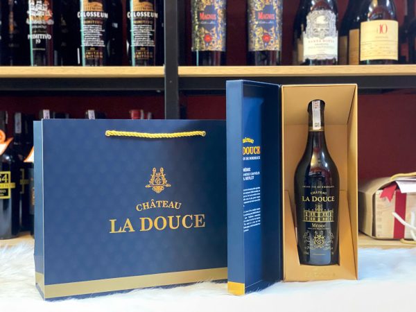 Hộp quà Rượu Vang Chateau La Douce Medoc