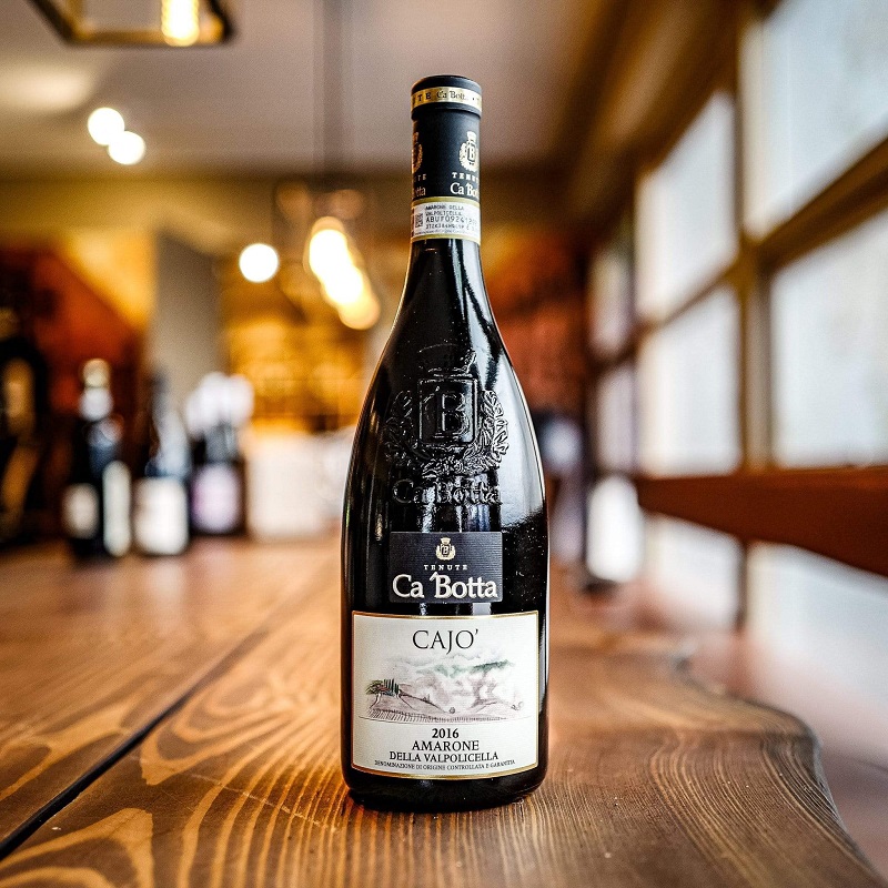 rượu vang giá 2 triệu Tenute Ca’ Botta Cajo’ Amarone Della Valpolicella 