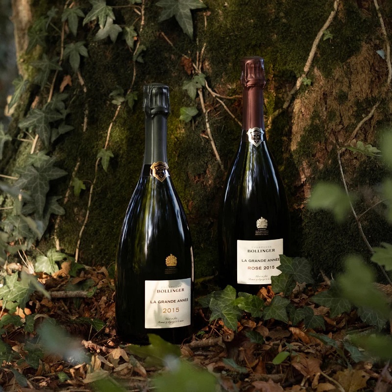 rượu vang giá 5 triệu Champagne Bollinger La Grande Année Rose