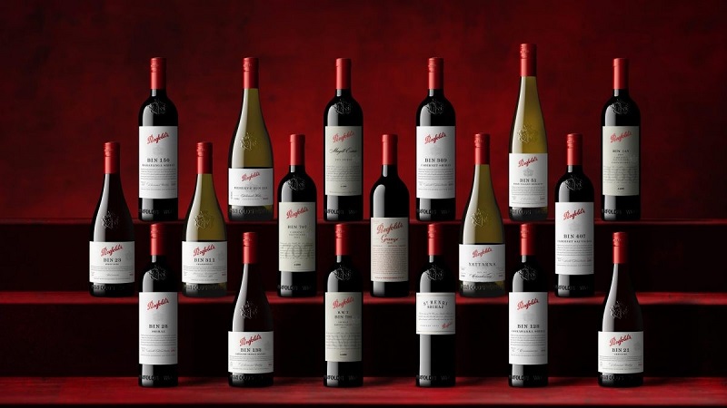 thương hiệu rượu vang nổi tiếng Penfolds 