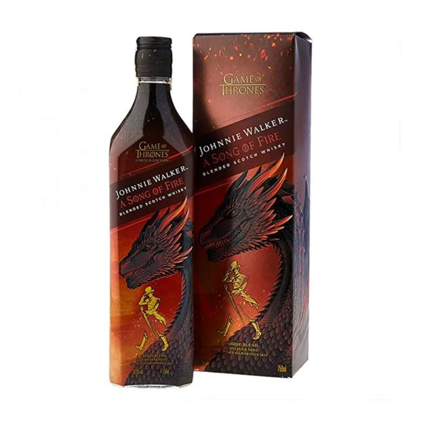 Hộp Quà Rượu Johnnie Walker A Song Of Fire