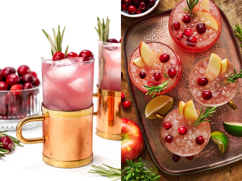 Apple Cranberry Moscow Mule