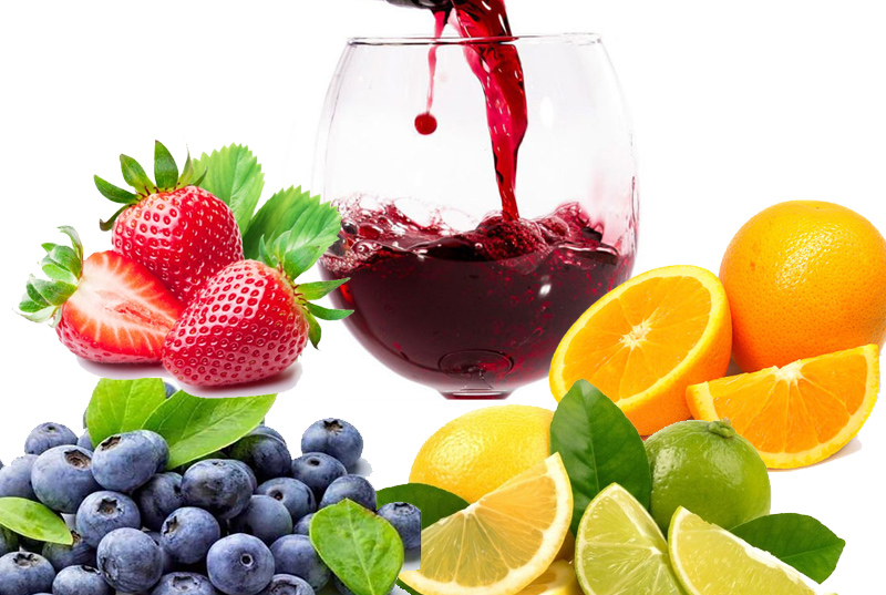 pha chế Sangria với vang đỏ