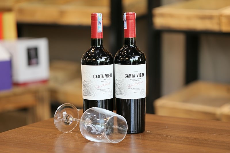 Rượu vang Chile Carta Vieja Cabernet Sauvignon