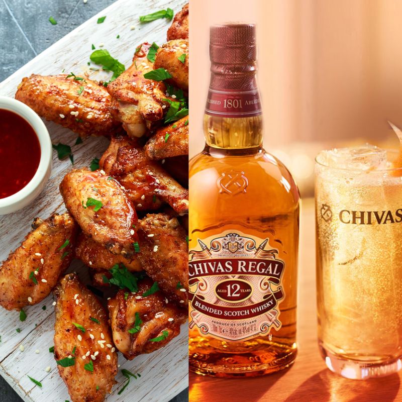 Uống rượu Chivas Regal ăn món gì