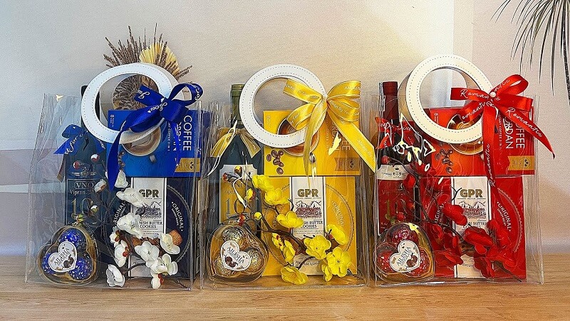 Túi quà Tết trong suốt