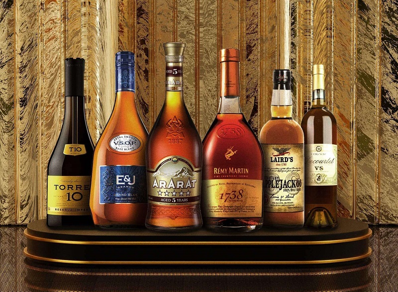 Các loại rượu Brandy