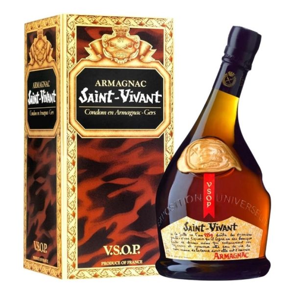 Hộp quà Rượu Saint Vivant VSOP Armagnac