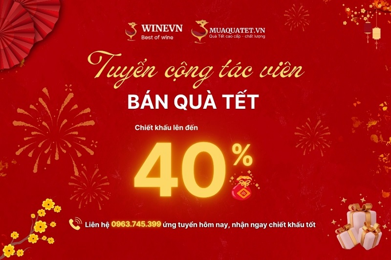 công tác viên quà tết