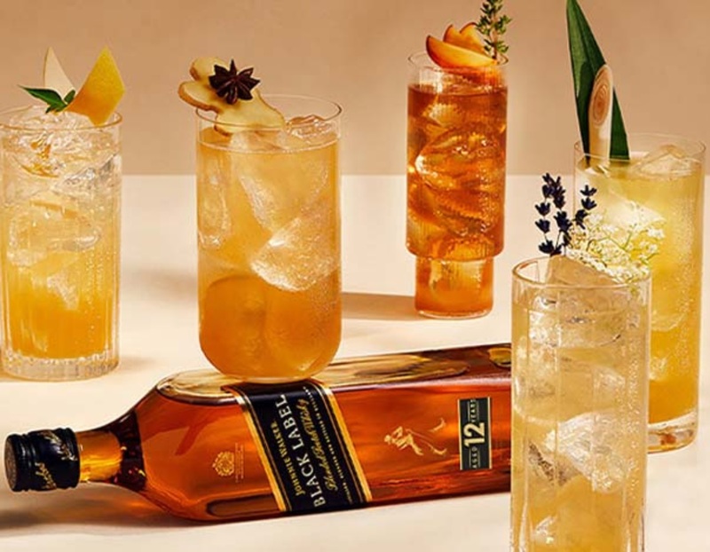 Cách pha chế Johnnie Walker Highball