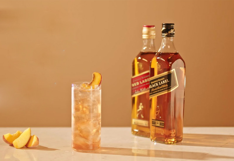 Công thức pha Whisky Peach Highball