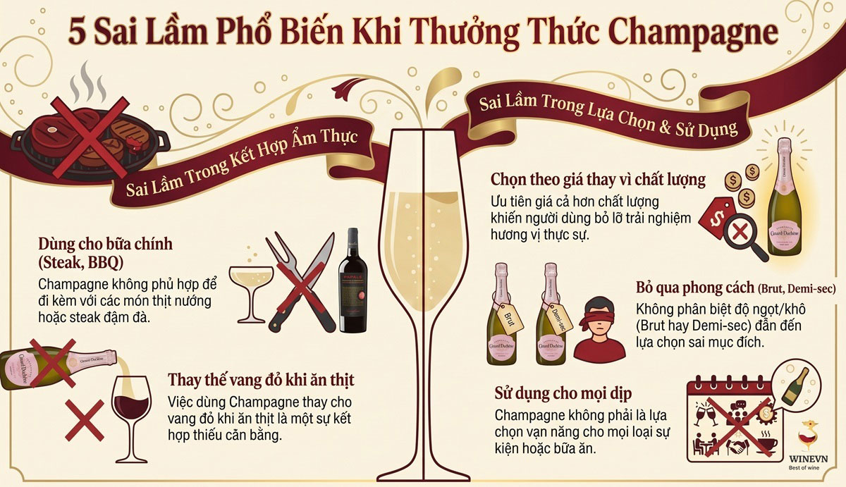 Rượu vang và champagne