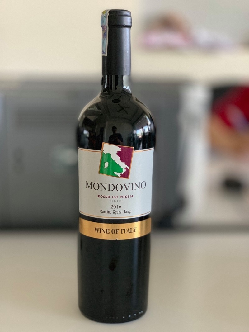 rượu bình dân Mondovino Rosso Puglia