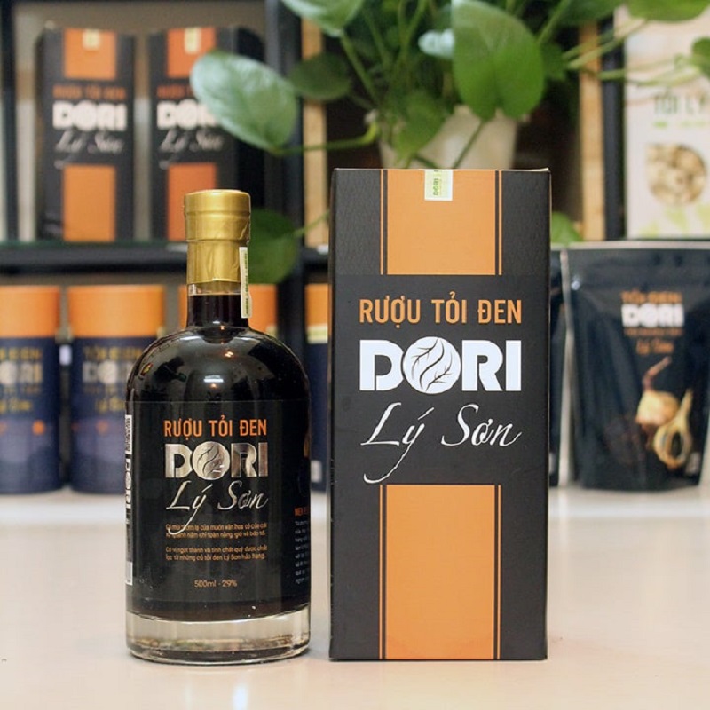 Rượu tỏi đen lý sơn Việt Nam