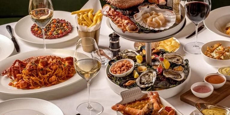 ăn hải sản uống rượu vang gì