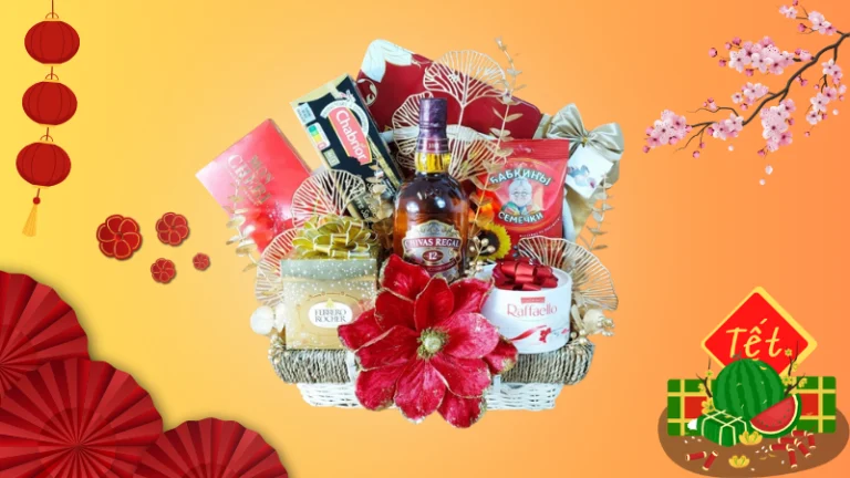 Giỏ quà Tết Chivas 12