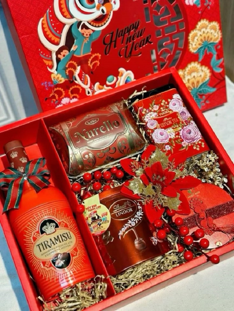 Hộp quà Tết 300k chất lượng