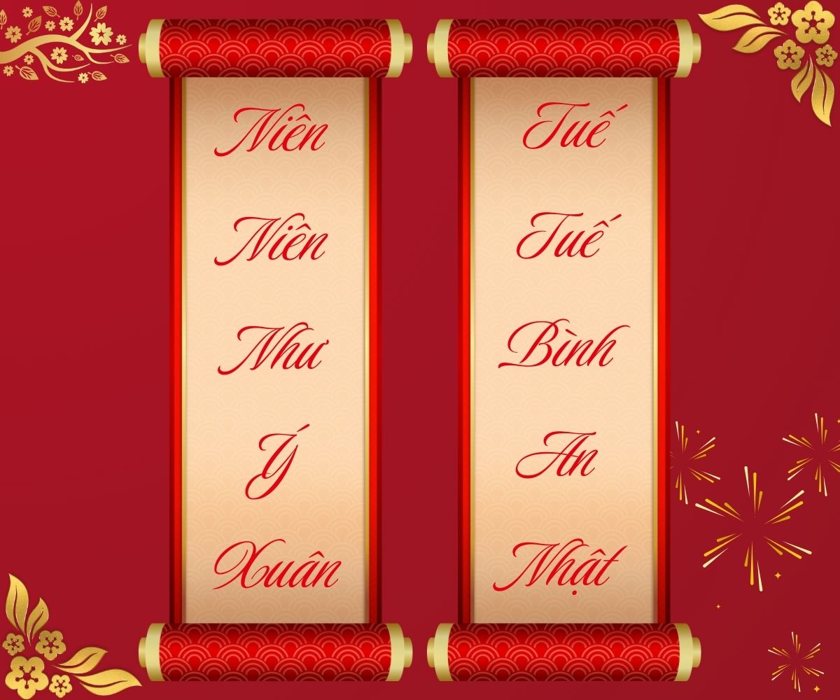 Câu đối Tết 5 chữ