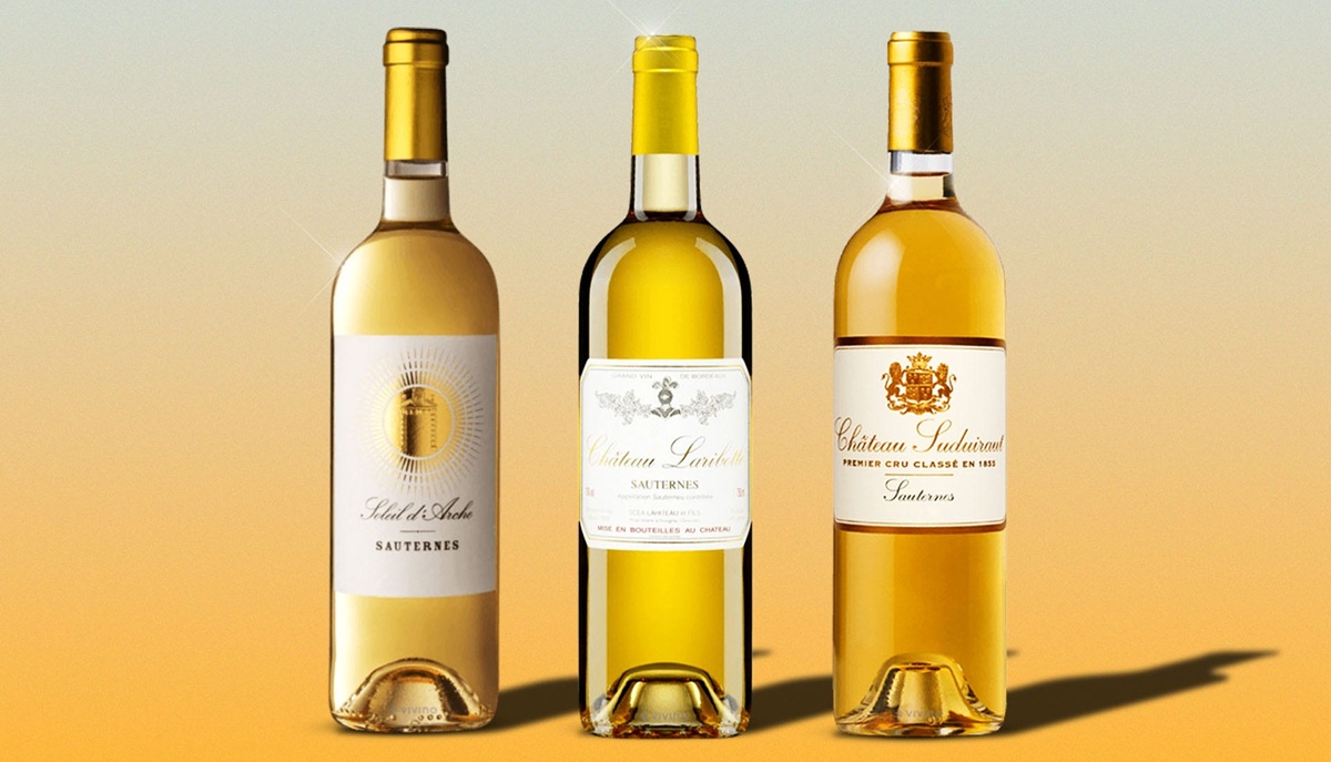 Vang Sauternes tráng miệng