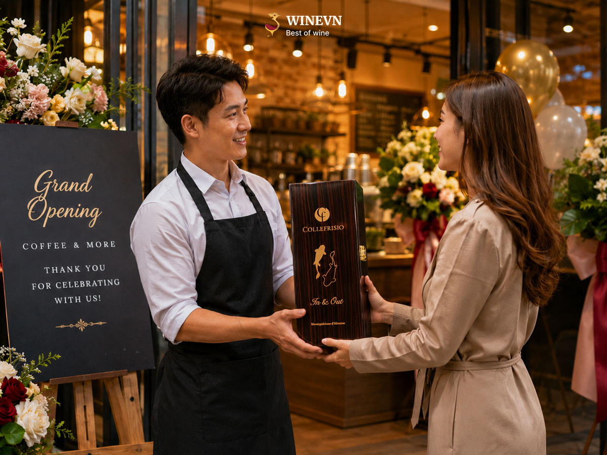 Quà tặng khai trương quán cafe nên chọn gì